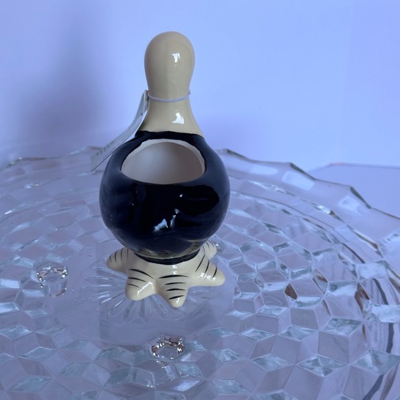 Ceramic ostrich Vase Succulent Planter Unique Animal Decor - Picture 4 of 5